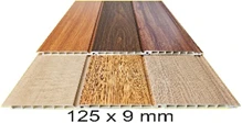 Pharaon Slat Panel (Lam Ri) 125x3000x9mm cross section