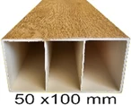 Pharaon Box Slat 50x100x4000mm cross section