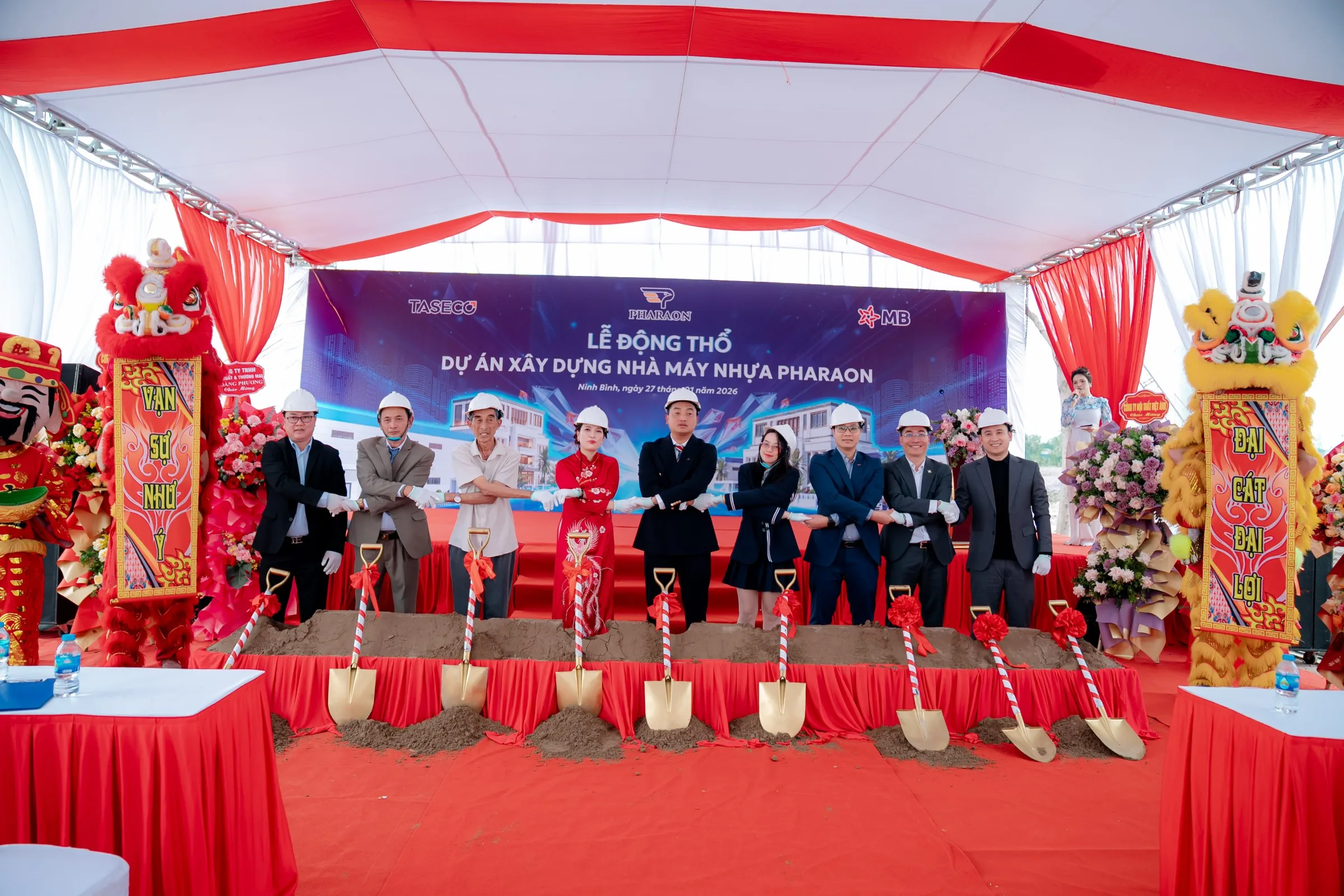Pharaon Breaks Ground on New Plastics Factory in Ninh Binh