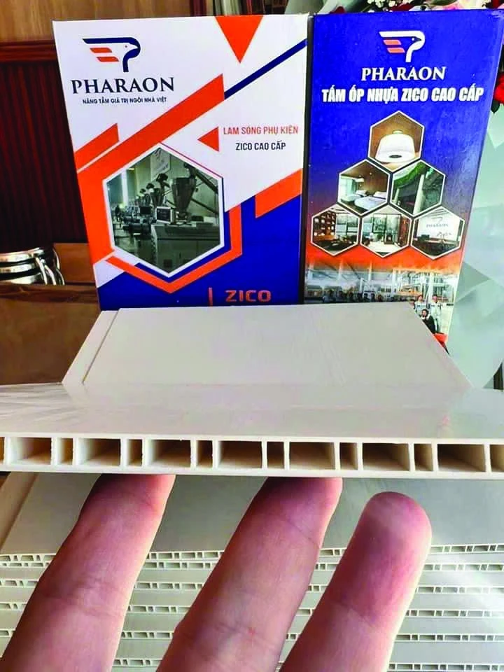 Pharaon PVC and WPC wall panel factory production line in Vietnam